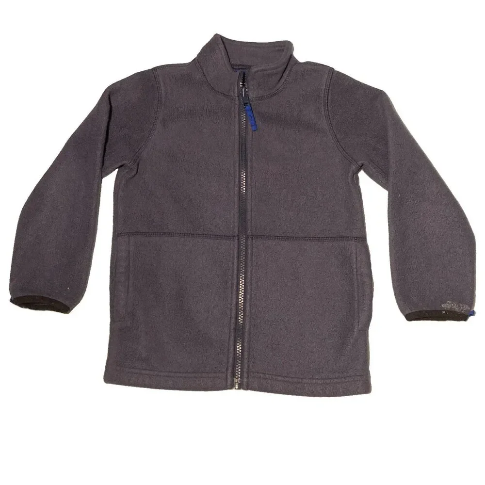 Boys 5T Children’s Place Navy Fleece Shell Coat GUC